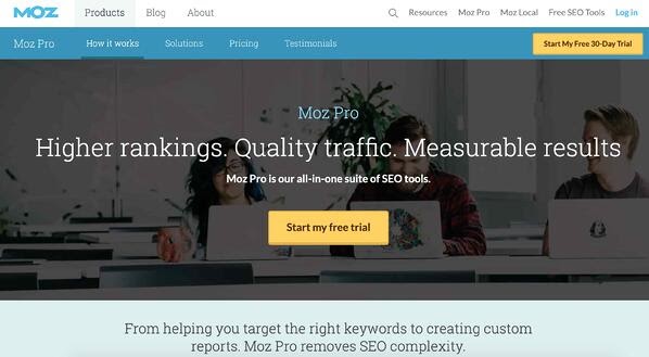 SEO Tool: Moz Pro